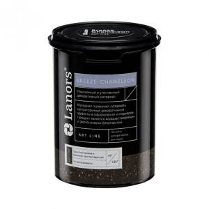 Лессирующее декоративное покрытие Lanors Breeze Silver 1 кг