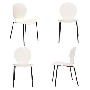Стул Bradex Home Wave FR 1064K Белый 4 шт