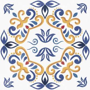 Керамогранит Ceracasa Antic Deco 1 22.3x22.3