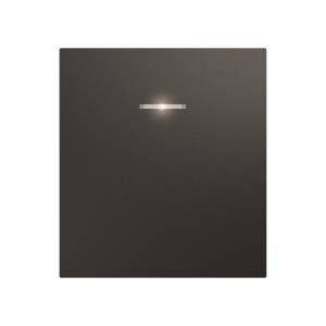 Выключатель 1-клавишный перекрестный Kranz Strong KR-78-0718-6 графит
