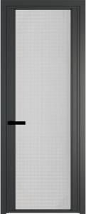 Межкомнатная дверь Profil Doors 2 AGP цвет профиля Серая ночь, стекло безопасное 6 мм кризет 800x2000