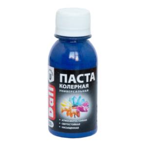 Паста колерная универсальная атмосферостойкая светостойкая насыщенная Dali синий 0.1 кг