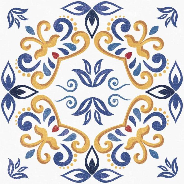 Керамогранит Ceracasa Antic Deco 1 22.3x22.3