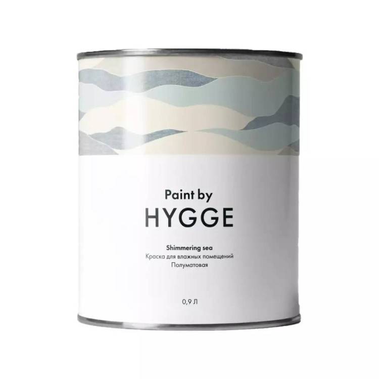 Интерьерная краска Hygge Shimmering Sea база C 0.9 л