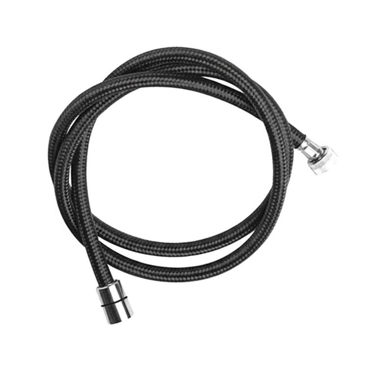 Душевой шланг Remer 332CNNY200 черный матовый