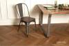 LVT Ламинат Vinilam Parquet Chevron Glue 2.5/42 4V I1651102 Шеврон Плезир 690x115 фото 2