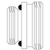 Комплект переходников Oventrop для Multiflex F 1/2 х 3/4, с самоуплотнением (10 шт.) фото 2