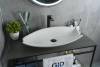Раковина Gid Creativo N9178 51171 белая, 74x38x13