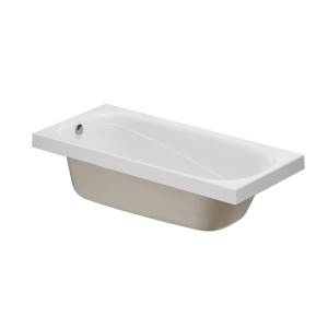 Акриловая ванна Niagara Atrio 160x70 с каркасом, белая глянцевая