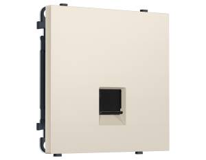 Комплект механизма компьютерной розетки Ambrella Volt Sigma MS332010 бежевый матовый