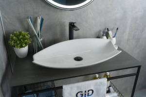 Раковина Gid Creativo N9178 51171 белая, 74x38x13