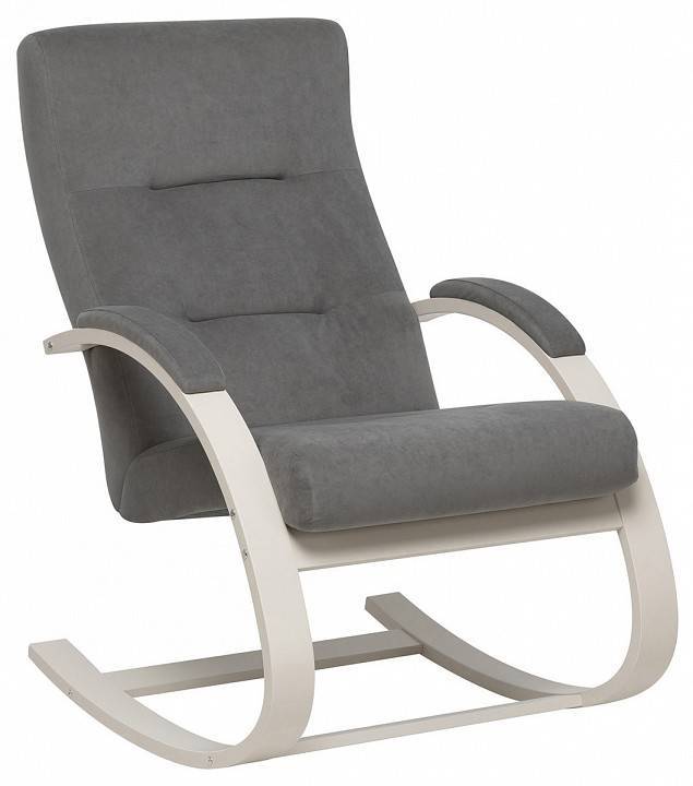 Кресло-качалка Leset Милано NEW 4687206966765 серый