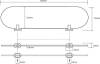 Полка Bemeta Oval 118402031 фото 2