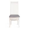 Стул Tetchair Dolce 20673 ivory white, велюр tenerife ultimate grey фото 5