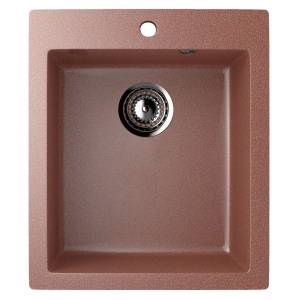 Мойка кухонная Uperwood Simple (Симпл) UPD-303-307 терракот, 42x50