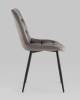 Набор из 4 стульев Stool Group Флекс OS-2499-V seat HLR-24 DUAL X4 антрацитовый велюр фото 5