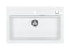 Мойка кухонная Alveus Granital Atrox 40 1140443 Arctic - G11 с сифоном, 79x50