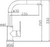 Комплект Мойка кухонная Oulin OL-R510 + Смеситель Oulin OL-8607S для кухонной мойки фото 5