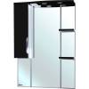 Зеркало Bellezza Лагуна 75 L черное