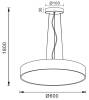 Подвесной светодиодный светильник Deko-Light Menkar 342205 фото 2