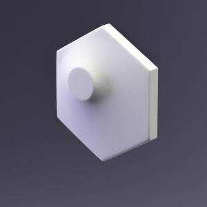 Дизайнерская панель Artpole E-0006 HEKSA-dots 17.3x3.7x20