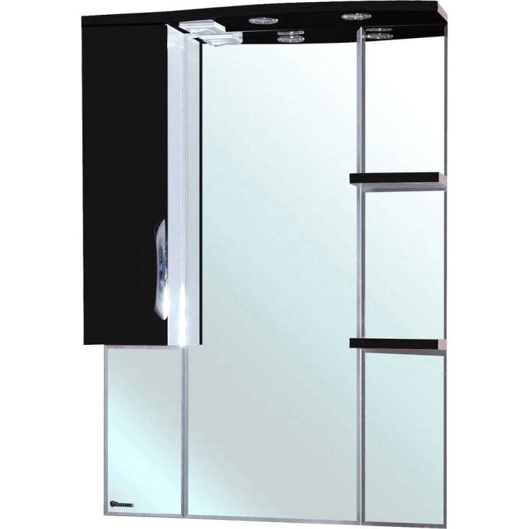 Зеркало Bellezza Лагуна 75 L черное