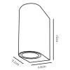 Уличный настенный светильник Arte Lamp Compass A3102AL-2WH фото 4