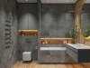 Керамогранит Global Tile Woodstock GT408013882MR Бежевый танграм 40x80 фото 9