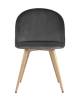 Набор из 4 стульев Stool Group Лион DC-69030 HLR-21 X4 серый фото 8