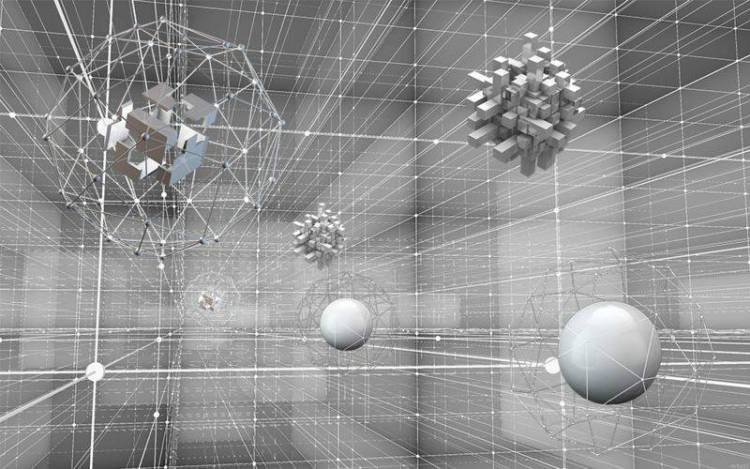 3D Фотообои Artegrafico «Физическая абстракция» ABS-013 песок