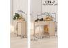 Стол обеденный Woodville СтК7 295287 дуб молочный фото 5