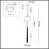 Подвесной светильник Odeon Light Modern Fiolent 5432/1 фото 3
