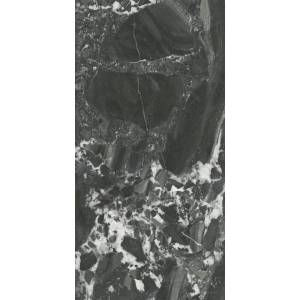 Керамическая плитка Kerama Marazzi Риальто 48007R Черный Глянцевый Обрезной 40x80