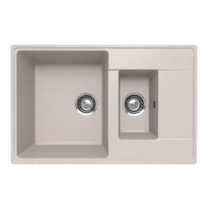 Кухонная мойка Ulgran Quartz Prima 780 15 K-10 песок