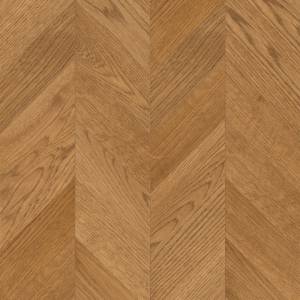 Паркетная доска Lab Arte Chevron Французская Елка Дуб рустик Латте лак 600-450x150x14/3