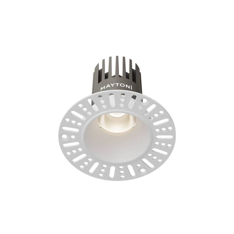 Встраиваемый точечный светодиодный светильник Technical Dip DL124-10W-4K-TRS-W