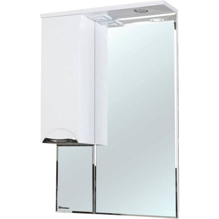 Зеркало Bellezza Альфа 55 L белое