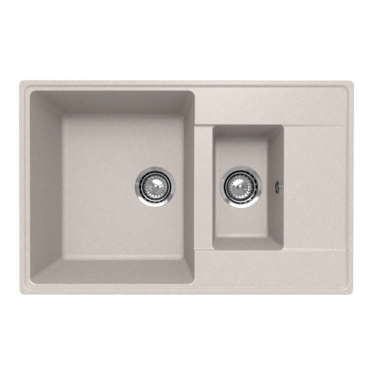 Кухонная мойка Ulgran Quartz Prima 780 15 K-10 песок