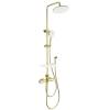 Душевая стойка Wonzon & Woghand WW-C3017-A1-BG золотая, с термостатом, с гигиеническим душем