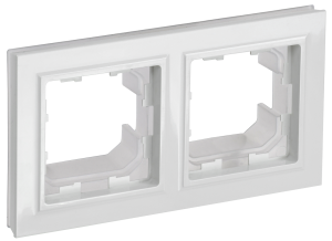 Рамка 2-постовая IEK Brite BR-M22-44-K01 белый