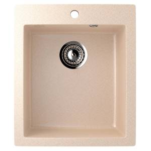 Мойка кухонная Uperwood Simple (Симпл) UPD-303-328 бежевая, 42x50