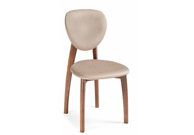 Стул Woodville Вакимо 615246 tenerife beige, миланский орех
