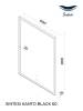Зеркало Sintesi Kanto black 60 SIN-SPEC-KANTO-black-60 с LED-подсветкой 600x800 фото 9