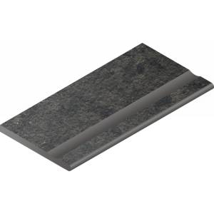 Бортик Italon Рум X2 620090000664 Блэк С Выемкой Закругленный 30x60