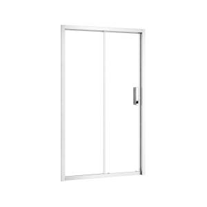 Душевая дверь в нишу Royal Bath Accord RB130HS-C-ST профиль сатин, стекло матовое, 130x200