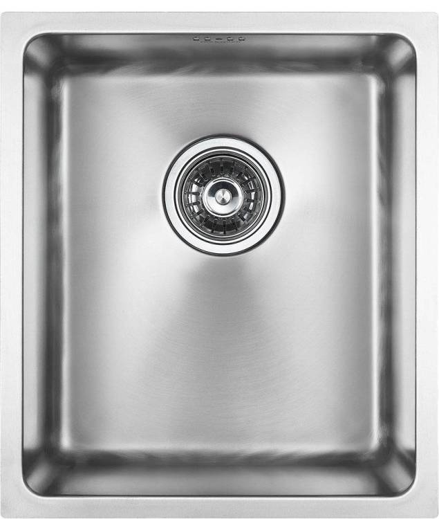 Мойка кухонная Paulmark Vista PM904438-BS брашированная нержавеющая сталь