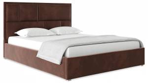 Кровать 1400х2000 НК-Мебель Madison 72306321 Шоколад 113.9x151.8x218