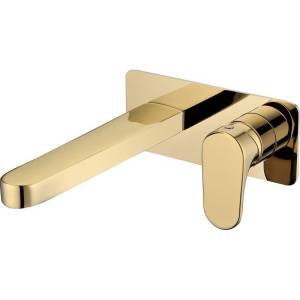 Смеситель для раковины Boheme Spectre 455-G с внутренней частью, золотой