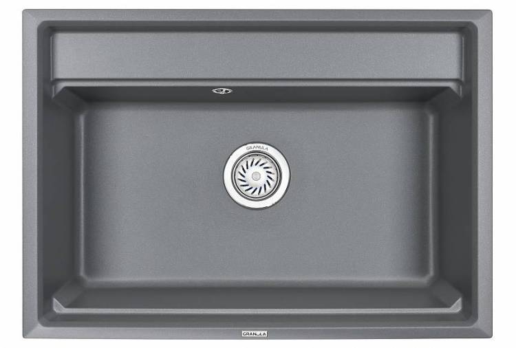 Мойка кухонная Granula Kitchen Space KS-7301 алюминиум