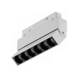 Трековый светодиодный светильник iLedex Vision48/22 4822-003-L120-6W-38DG-3000K-WH
